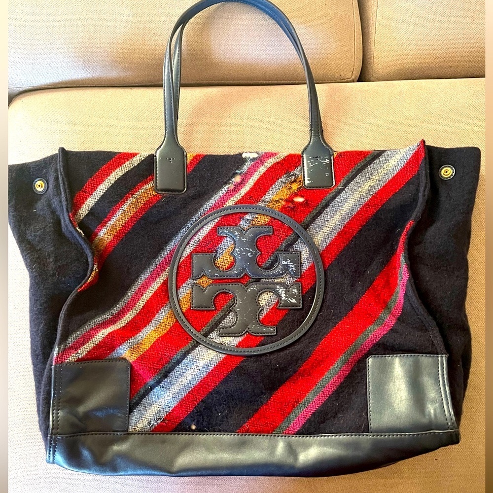 Tory Burch Ella Tote in Wool